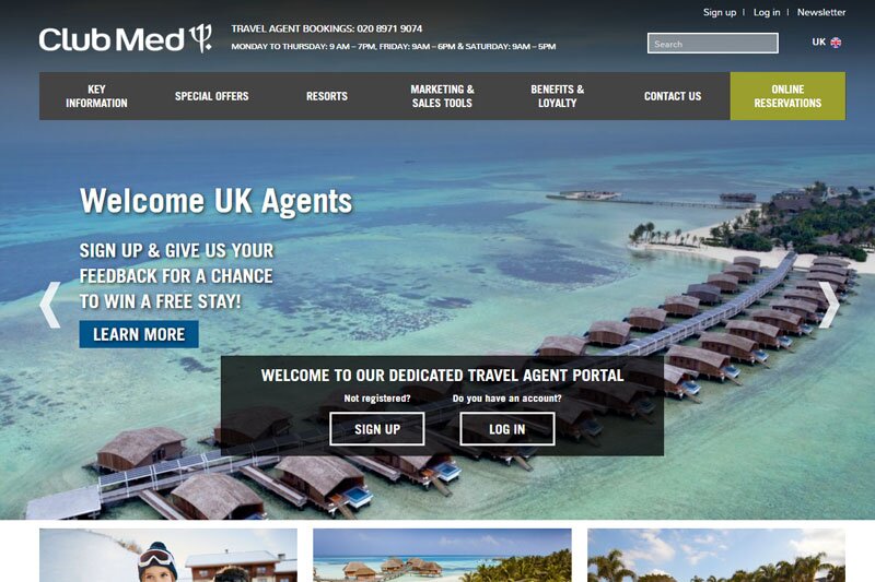 Club Med unveils dedicated agent portal Travolution