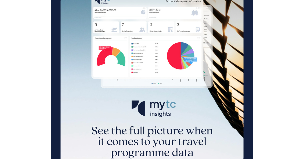 MyTC Insights - The UK's Largest Technology Platform for Corporate Travel Experts