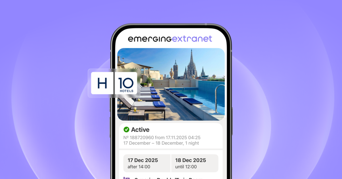 H10 Hotels now officially part of Emerging Travel Group