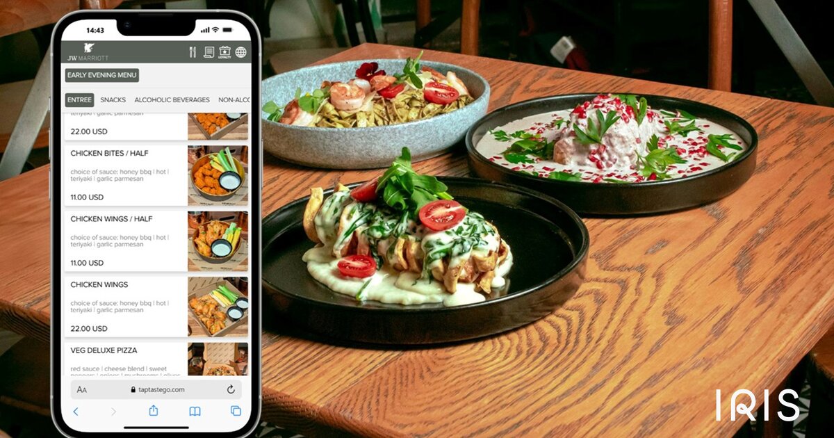 IRIS reveals latest hospitality mobile ordering trends