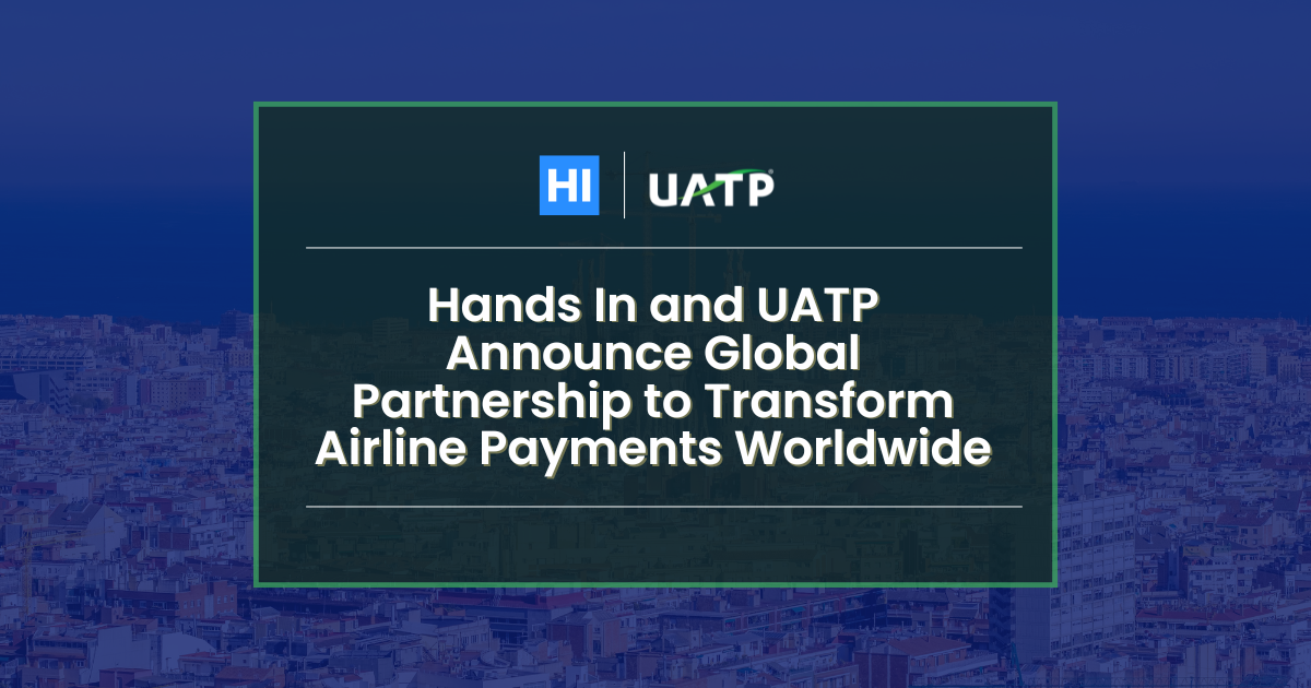 Hands In comes together with UATP to transform airline payments worldwide