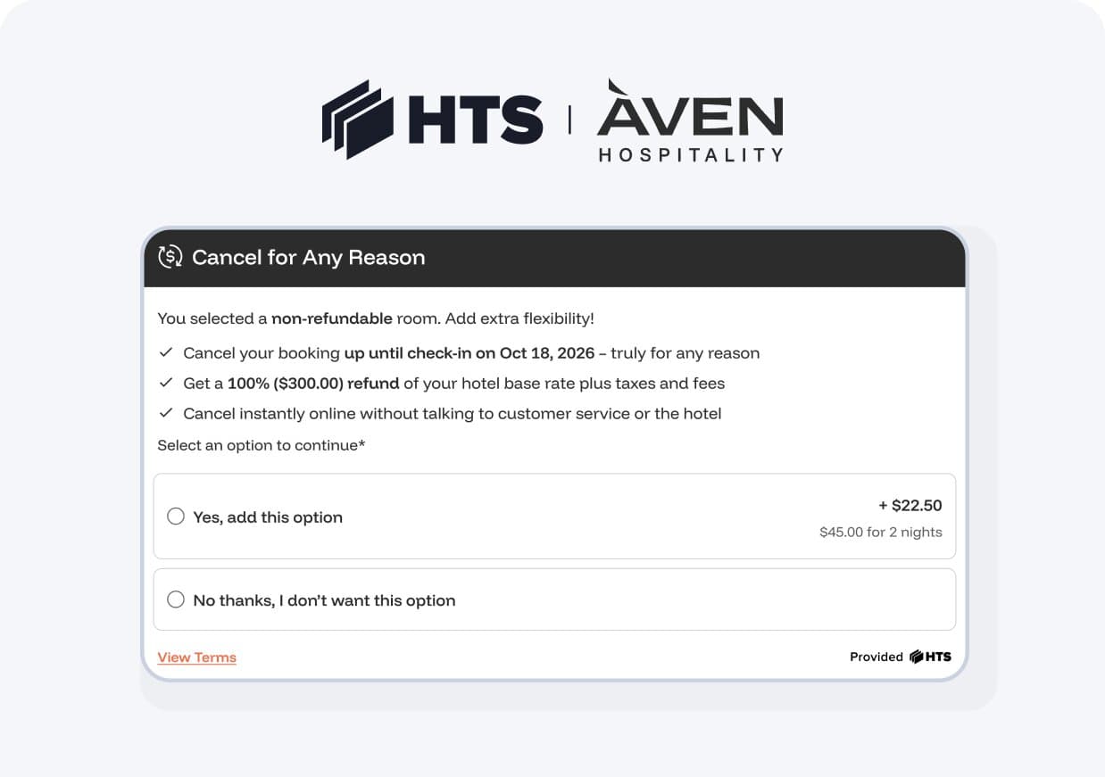 Aven Hospitality and Hopper bring flexible cancellation option to hotel partners