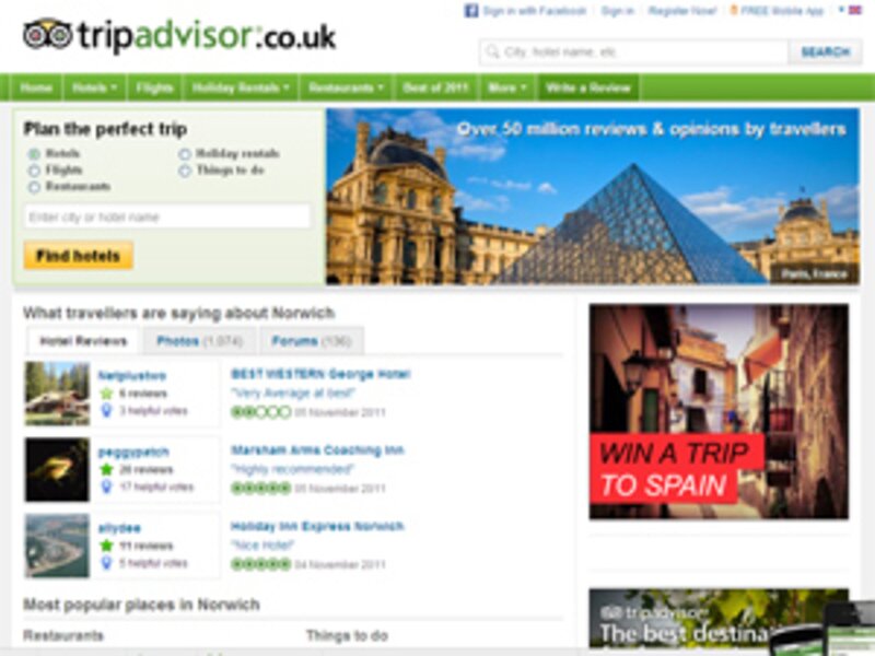 New TripAdvisor complaint threatens review syndication