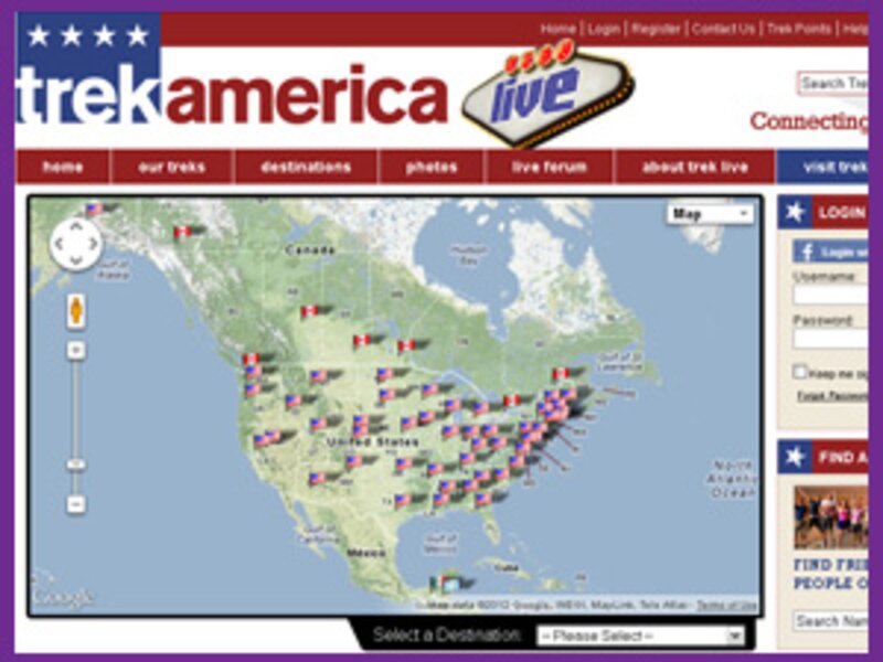 TrekAmericaLive tipped as own-label model for future of social media