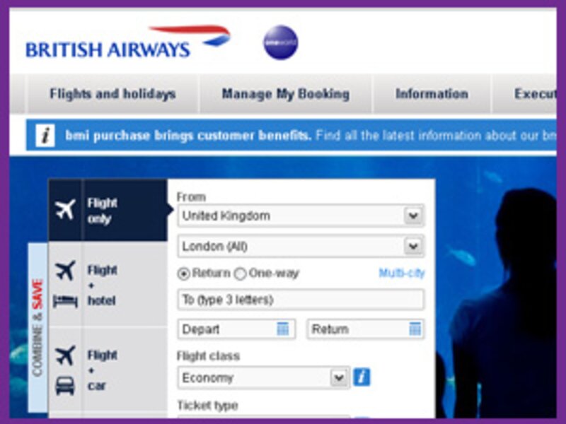BA site gets homepage revamp