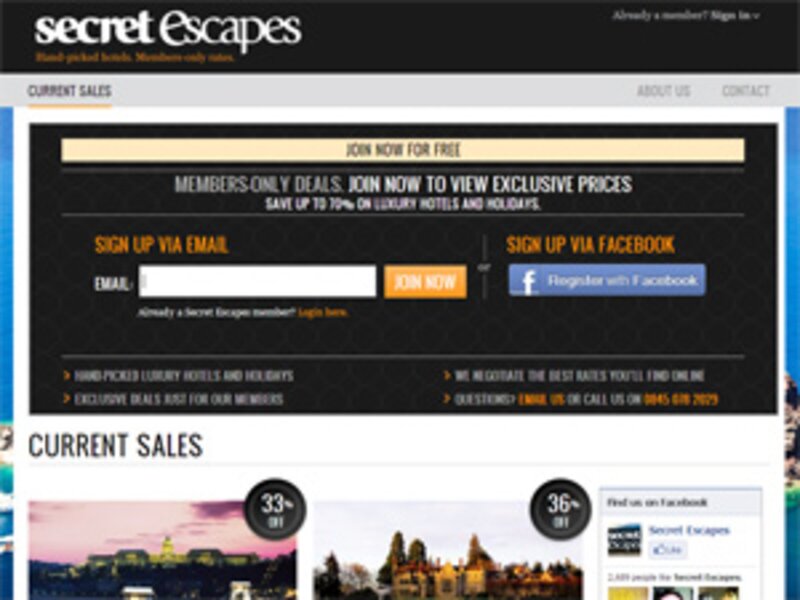 Secret Escapes secures second-round funding and names CEO