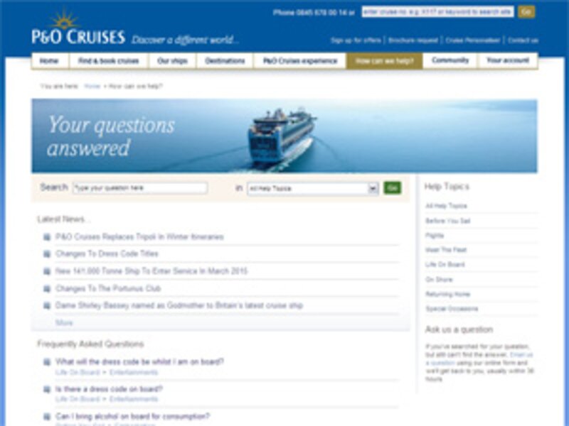 Carnival UK slashes response times after automated FAQ roll out