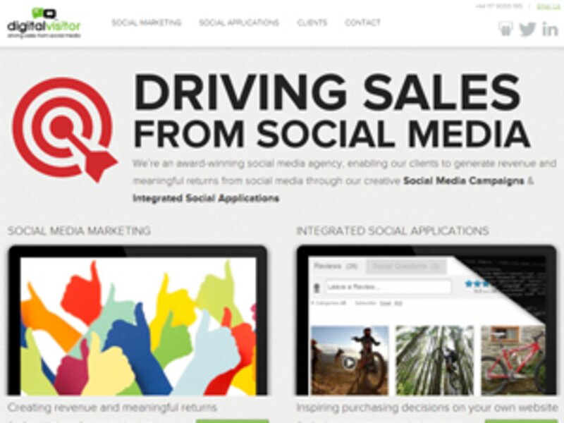 Digital Visitor engages Social Experiences Facebook app