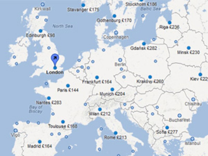 Take-off for Google Flight Search in UK