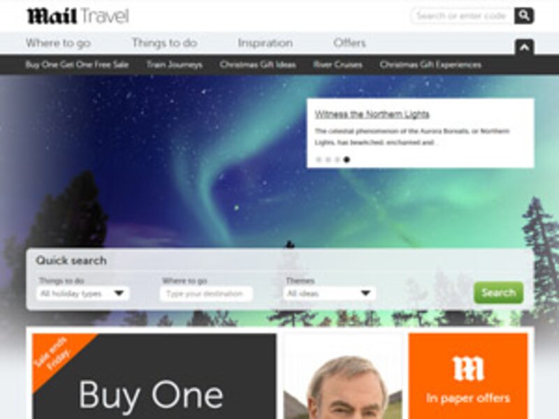 Daily Mail Travel website revamp more than doubles visitor numbers