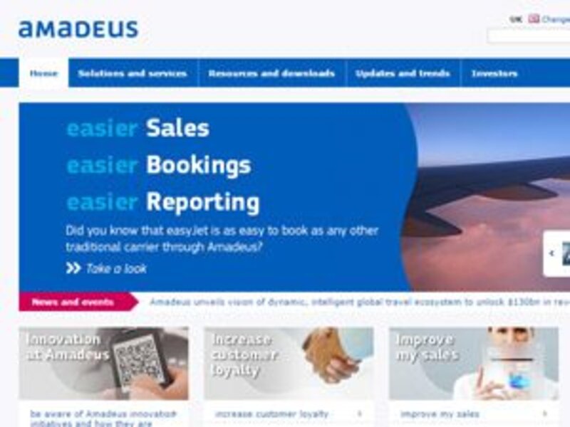 Amadeus’s merchandising vision aims to unlock £130 billion of airline revenue