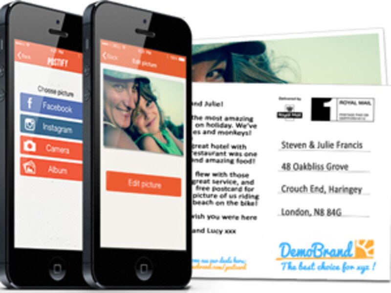 Personalised postcard start-up Postify puts stamp on UK