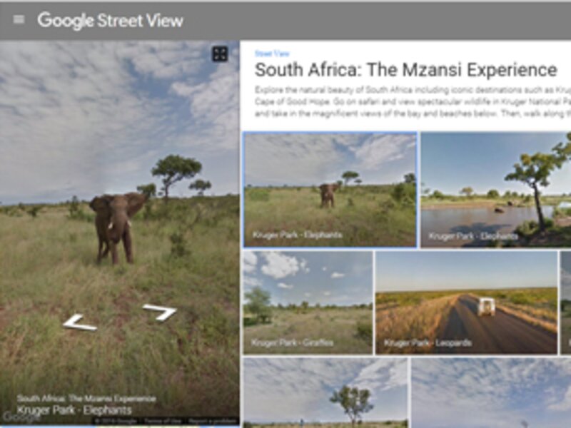 Google Street View showcases South Africa’s natural wonders