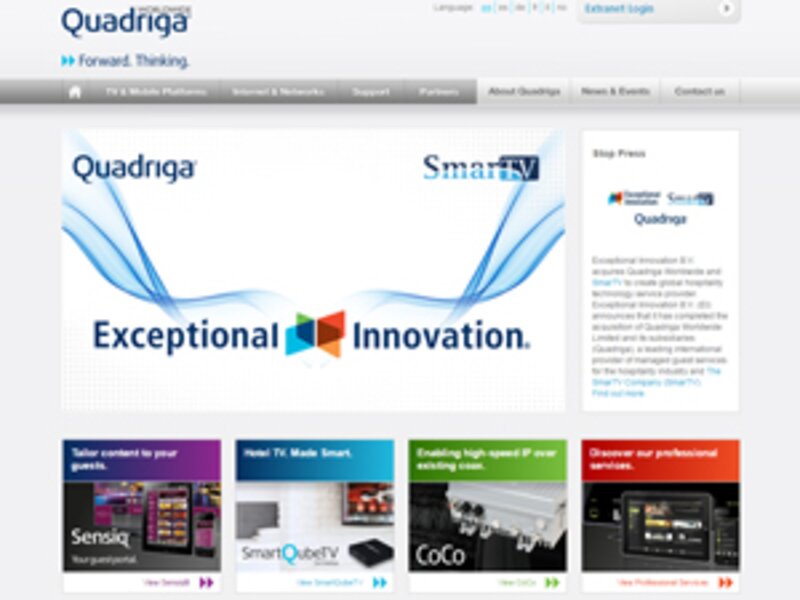 Quadriga set to roll out cloud Wi-Fi solutions to AccorHotels’ brands