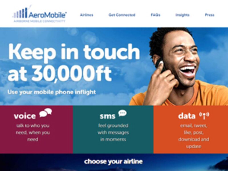 First inflight 3G network takes the skies