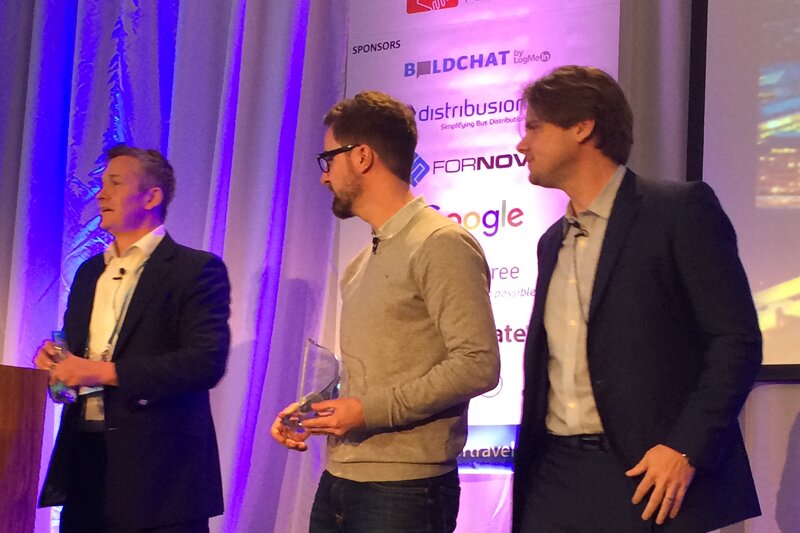 TDS16: Distribusion wins Start-up & Innovation in Travel Award