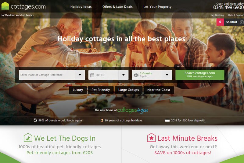 Cottages.com breaks bookings record with August bank holiday figures