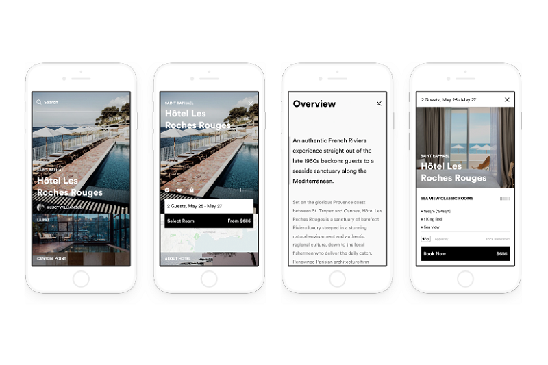 Six.travel app tracking Instagram to market to potential travel customers