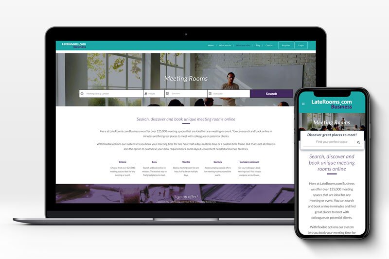 LateRooms Business integrates Meetingsbooker.com for meeting room reservations