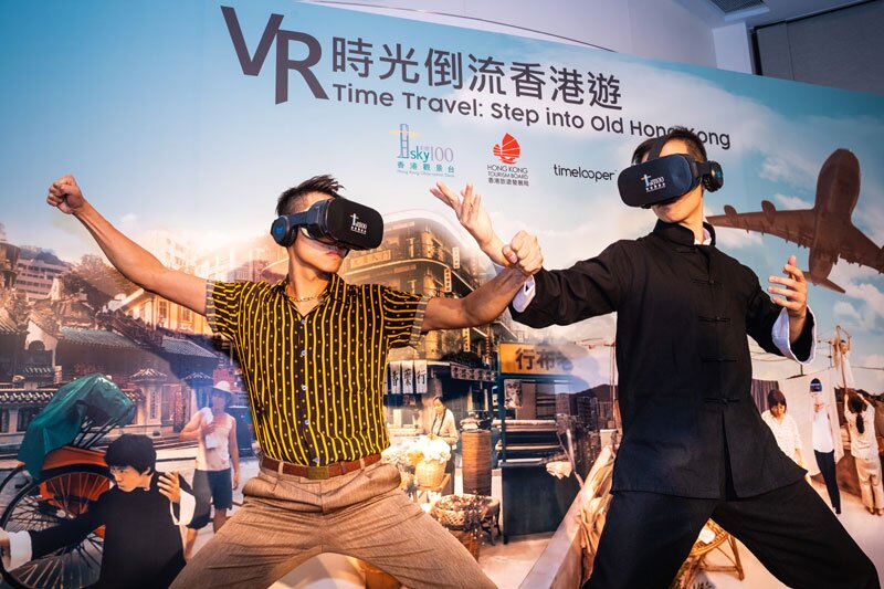 Timelooper and Hong Kong Tourism Board create new virtual reality time travel experience