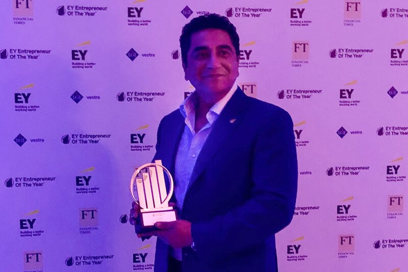 TravelUp founder eyes public listing as he scoops scale-up entrepreneur award