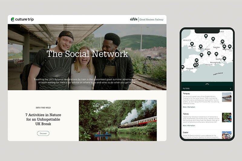 Culture Trip promotes Great Western Railway attractions with content hub