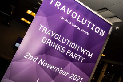 Travolution WTM drinks party