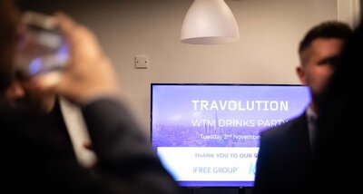 Travolution WTM drinks party