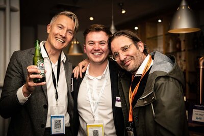 Travolution WTM drinks party