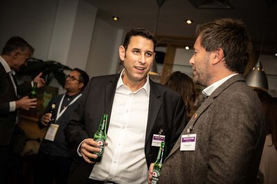 Travolution WTM drinks party