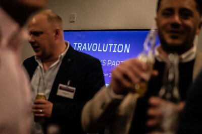 Travolution WTM drinks party