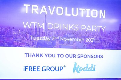 Travolution WTM drinks party