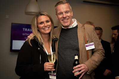 Travolution WTM drinks party