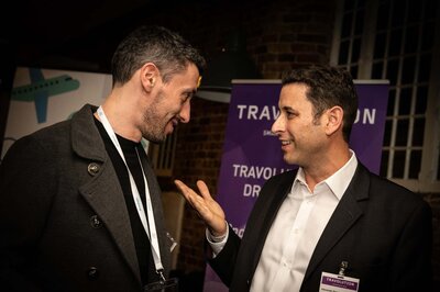 Travolution WTM drinks party