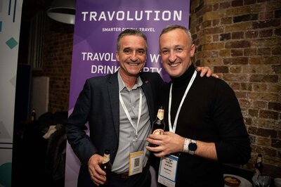 Travolution WTM drinks party