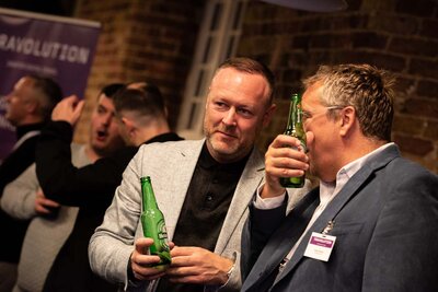 Travolution WTM drinks party
