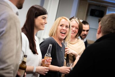 Travolution WTM drinks party