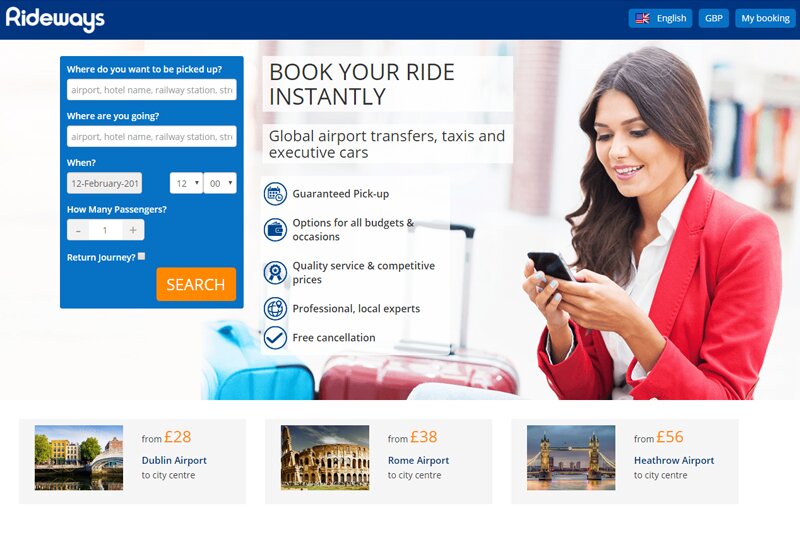 Rentalcars plans to scale up ground transportation brand Rideways