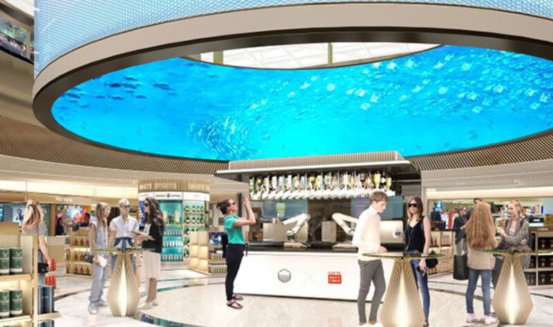 Robotic bartenders to make global airport debut at Singapore’s Changi