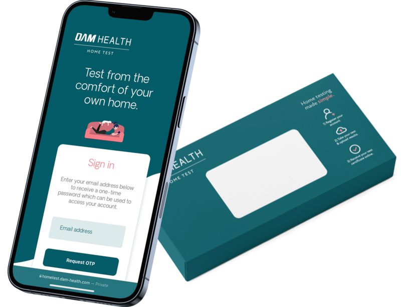 DAM Health AI tech offers COVID test certificates in just 30 minutes