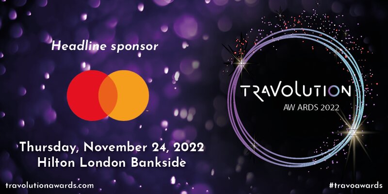 Mastercard confirmed as headline sponsor for the Travolution Awards 2022