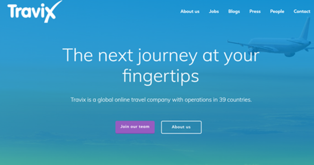 Travix names new chief executive as it aims for global
expansion