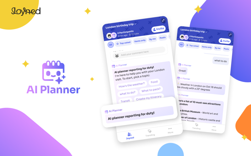 Joyned unveils its AI Planner as latest addition to platform