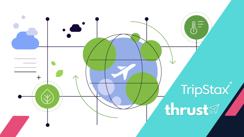 TripStax launches CO2 data reporting deal for TMCs and corporates with Thrust Carbon