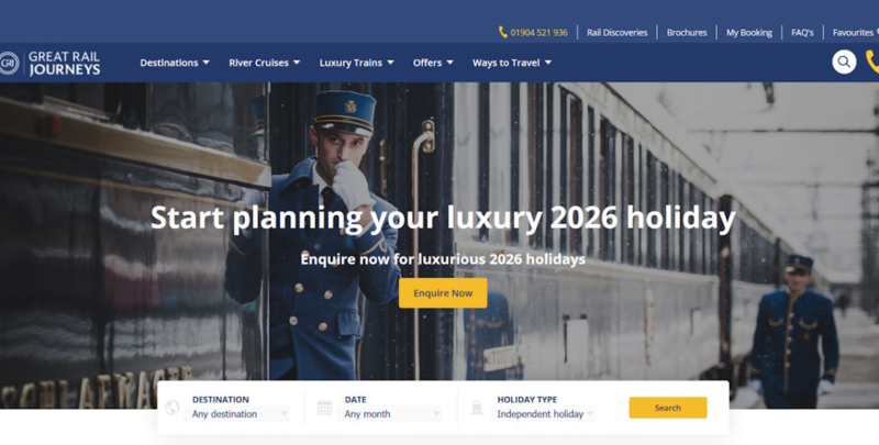 Great Rail Journeys acquired by Vitruvian Partners