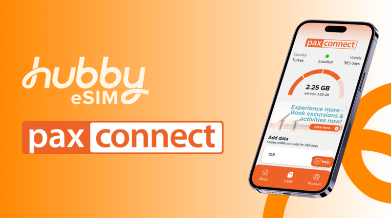 Hubby eSIM continues its expansion with paxconnect partnership