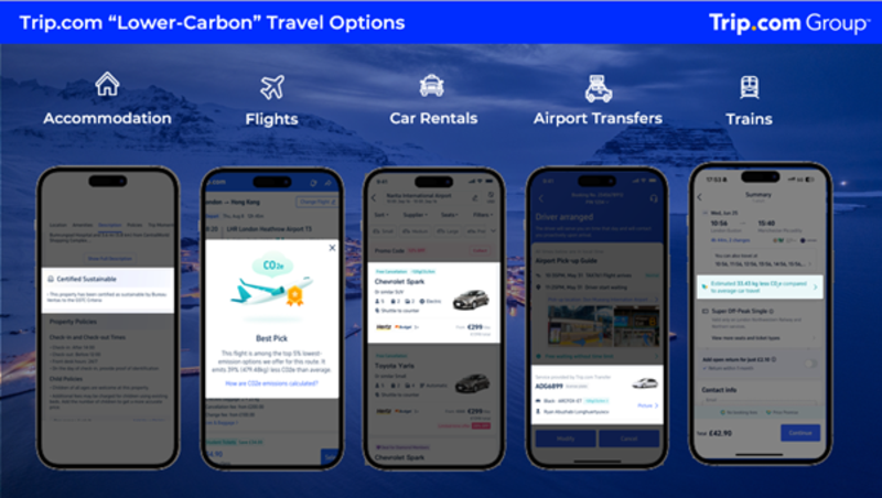 Trip.com Group pioneers a greener global travel ecosystem