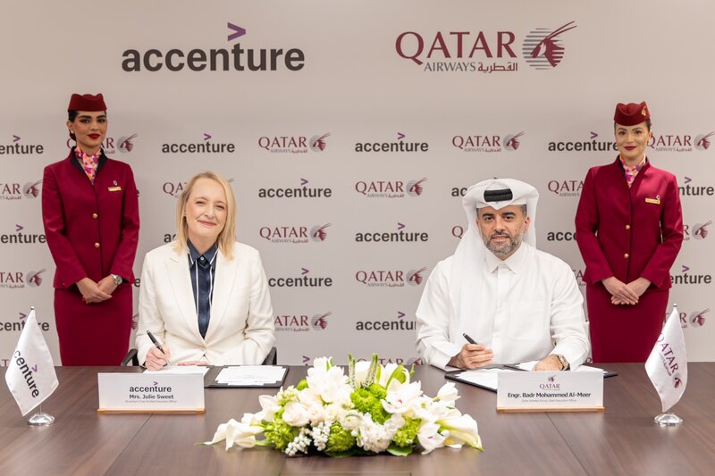 Qatar Airways and Accenture embark on AI-powered partnership
