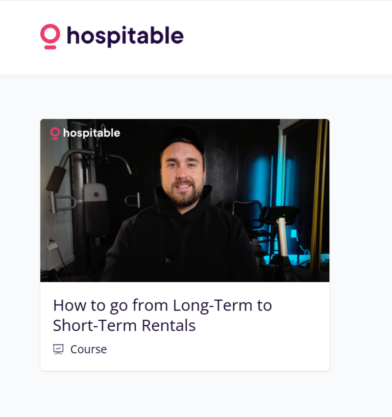 Hospitable launches free ‘academy’ for short-term rental hosts