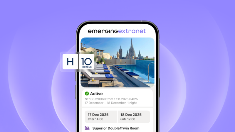 H10 Hotels are now directly integrated with Emerging Travel Group